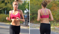 Model Louisa Warwick -- Running Through NYC ... And Your Mind ... All Day
